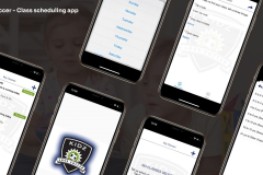 Kidz Love Soccer – Class scheduling app